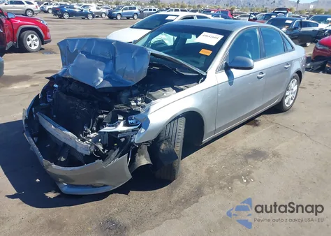 2010 Audi A4 2.0T Premium z USA, uszkodzony, nr VIN WAUBFAFL4AN038654